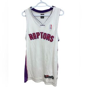 Vintage Toronto Raptors NBA Authentic Jersey Size 48 2000’s Era Blank NIKE XL